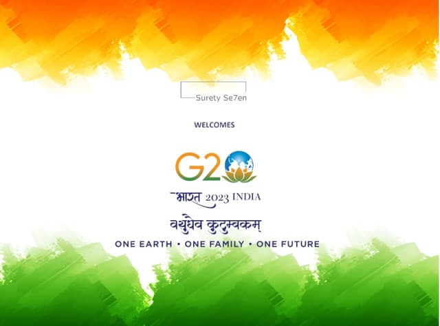 G20 support can benefit India's Surety Bond market - Surety 007
