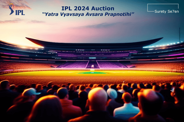 Surety (Bid) Bonds for IPL 2024 players auction | Surety 007