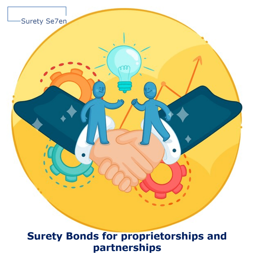 Surety Bonds for proprietorships and partnerships | Surety 007